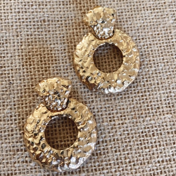 Vintage Gold earrings - Picture 5 of 7